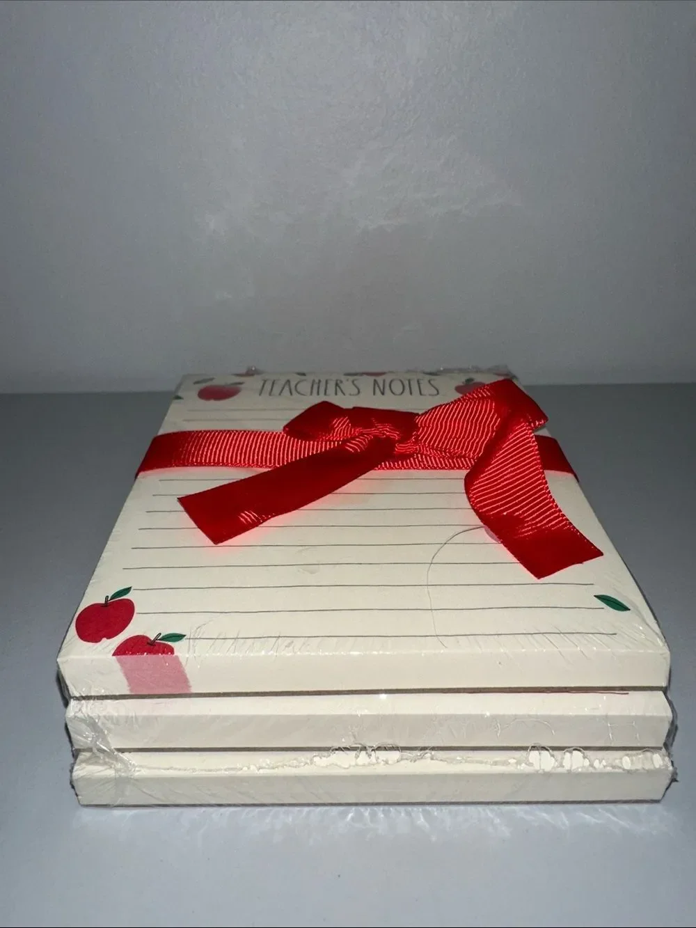 RAE DUNN. Stack of 3 lined Notepads TEACHER’S NOTES CHECKLIST TO-DO-LIST